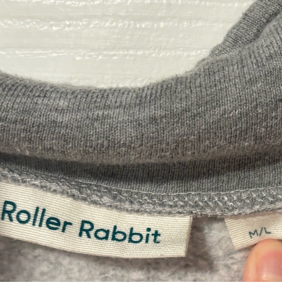 Roller Rabbit Half Zip Pullover - Picture 3 of 3